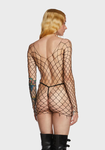 Slipstream Fishnet Set