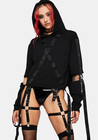 Strappy Hoodie