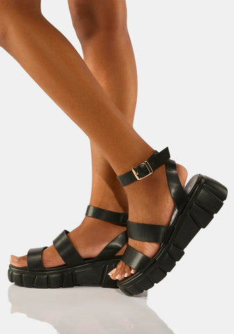 Fair Fighter Platform Sandals