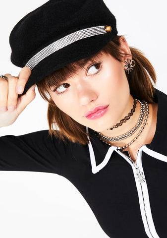 Crystal Daze Baker Boy Hat