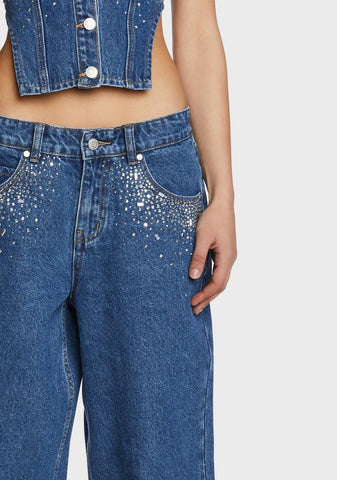 Ziggy Rhinestone Jeans