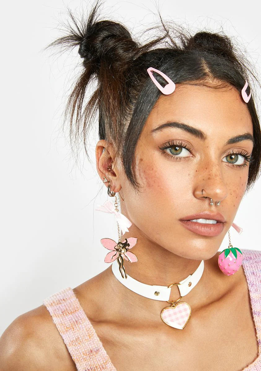 Magical Berry Juice Drop Earrings