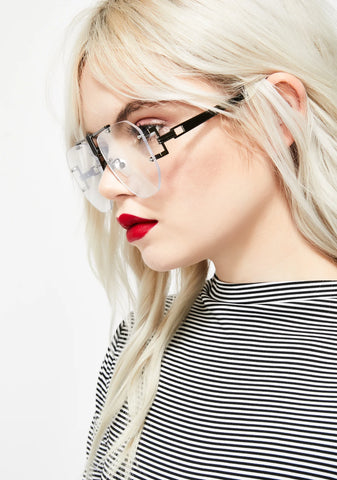 Techie Temptress Clear Glasses