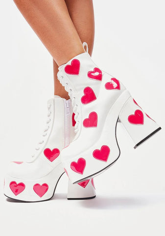 Retro Romance Ankle Boots