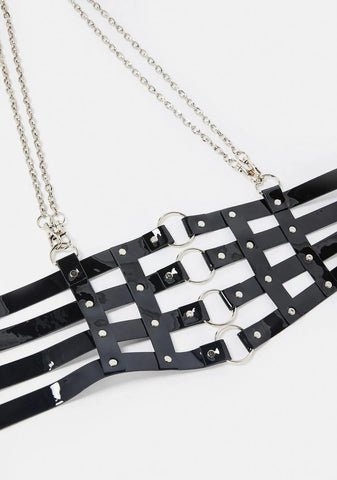 Against The Grain Harness And Choker Set