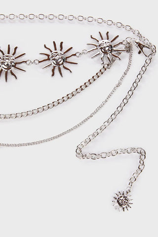 Chrome Golden Hour Chain Belt