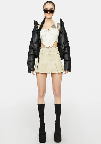 Winter Want The Truth Corset Top