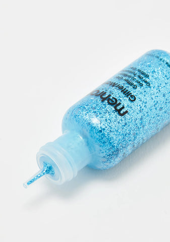 Pastel Blue Glitter Mark Gel