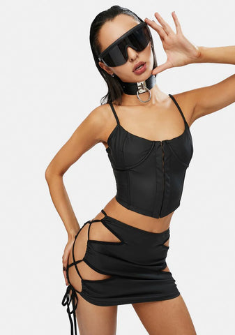 Took The Night Corset Top