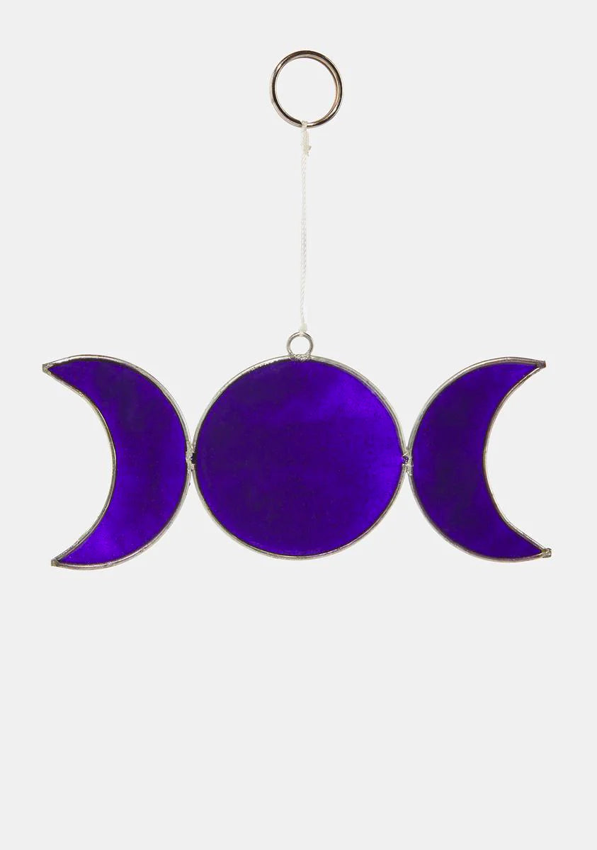 Hidden Identity Moon Suncatcher