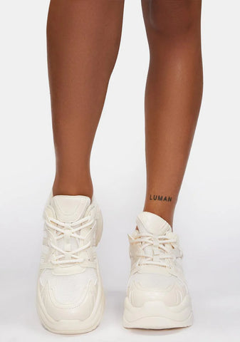 Cream Off The Beaten Path Sneakers