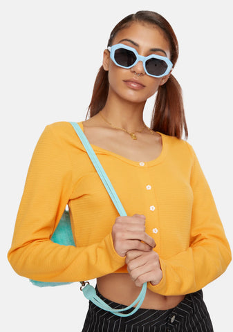 Sky You Do You Oversized Sunglasses