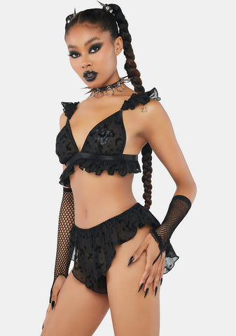 Witch You Were Here Lingerie Set