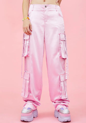 Candy Crushed Cargo Pants