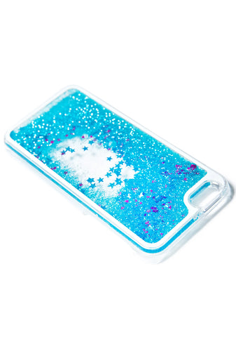 Shooting Star Glitterfalls iPhone Case
