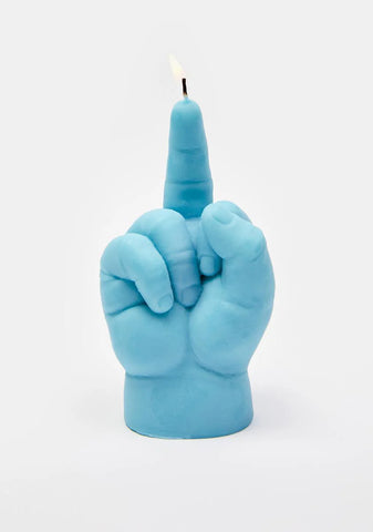 Blue Baby Fuck You Candle