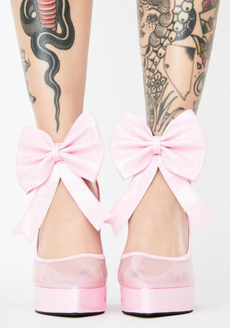 Doll House Arrest Bow Heels