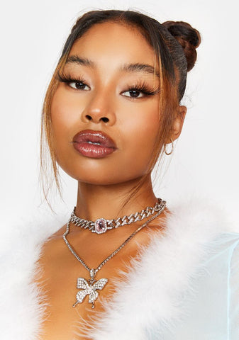 Fine To Shine Rhinestone Necklace