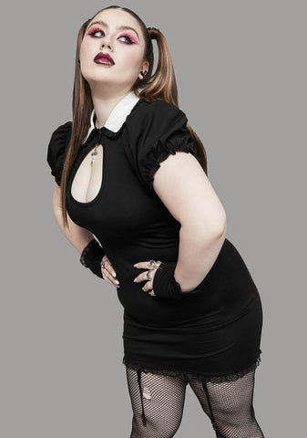 True Edge Of Tonight Cutout Mini Dress