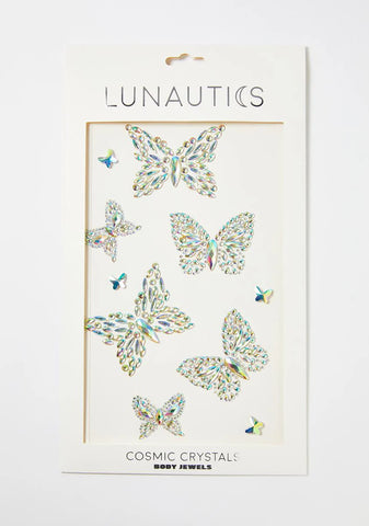 Stay Fly Butterfly Body Stickers