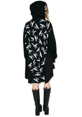 Allover Eagle Cape Coat