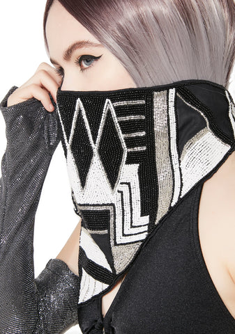 Mask Off Beaded Bandana