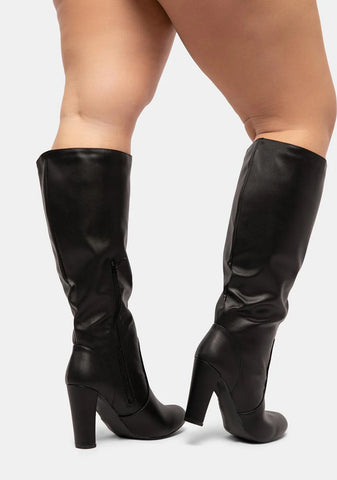 Wide Calf Take It In Stride Knee High Boots