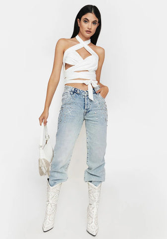 Paparazzi Embellished Jeans