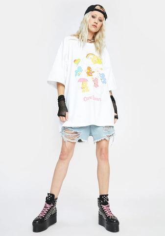 Care Bears Graphic T-Shirt Dress
