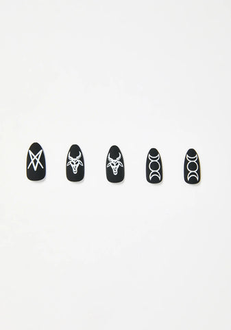 Bad Witch Press On Nails