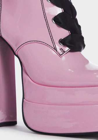 Dollhouse From Hell Platform Boots