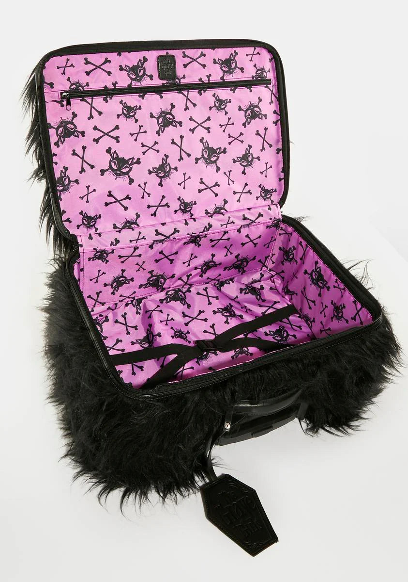 Cats Out Of The Bag Fuzzy Suitcase