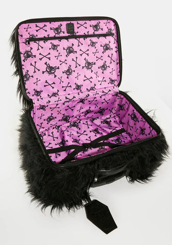 Cats Out Of The Bag Fuzzy Suitcase