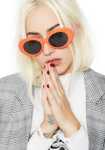 Orange Nevermind Sunglasses