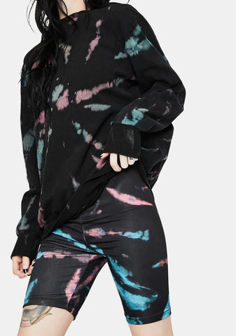Khloe Tie Dye Biker Shorts