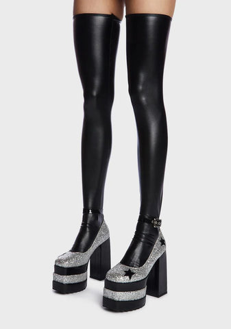 Rock N' Roll Platform Heels