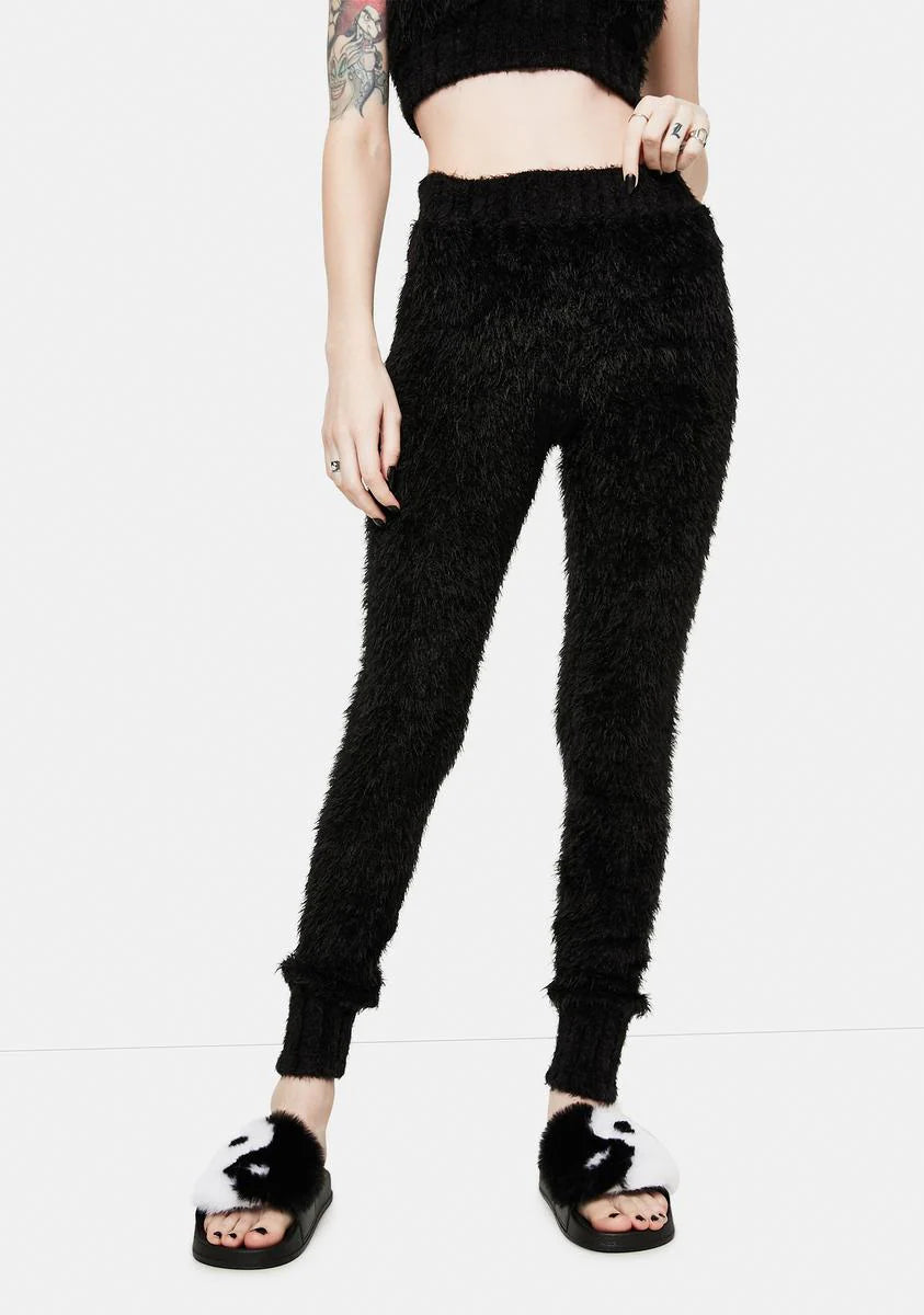 Up Late Fluffy Sweatpants