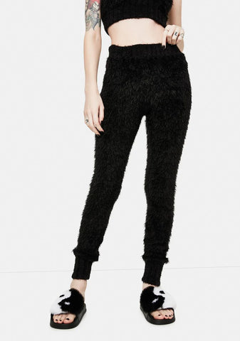 Up Late Fluffy Sweatpants