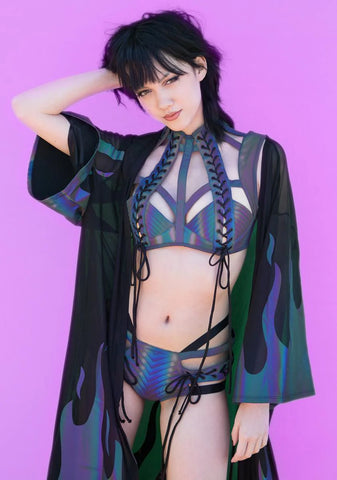 Fired Up Reflective Duster