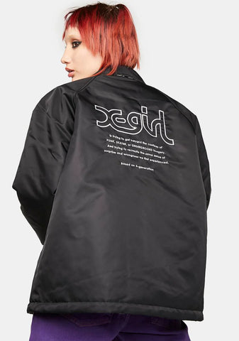 Reversible Leopard Print Coach Jacket