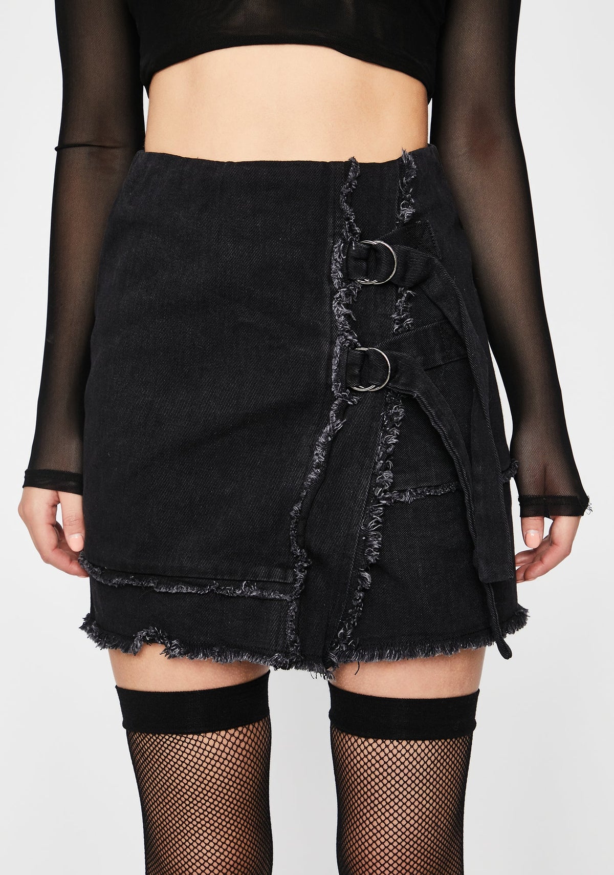 All Together Now Denim Skirt