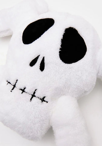 Lazy Bones Skull Plushie