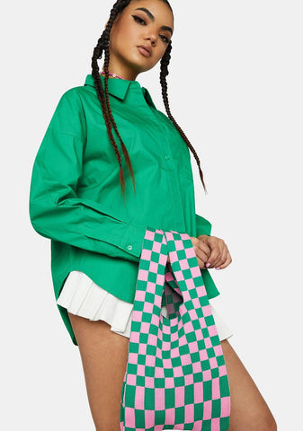 Sage Multi Task Warrior Checkered Bag