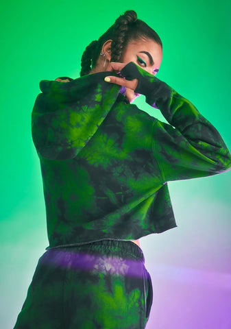 Fierce Femme Tie Dye Hoodie