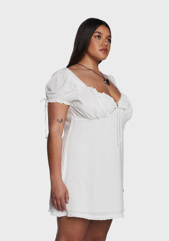 Plus Best Intentions Mini Dress