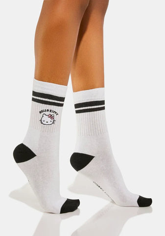 X Hello Kitty Sports Stripe Socks