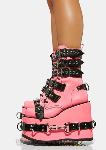 Sweet Hell Raiders Wedge Boots