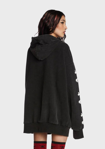 Malicious Contempt Oversized Hoodie