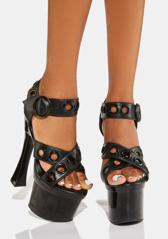 Cool Comforts Platform Heels