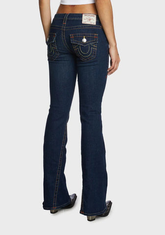 Joey Low Rise Flare Jeans